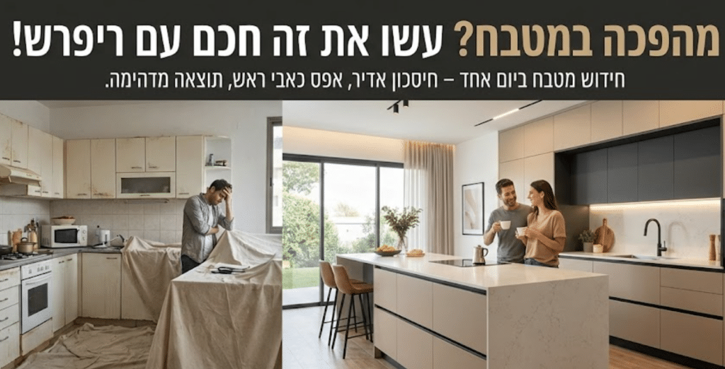 שדרוג המטבח