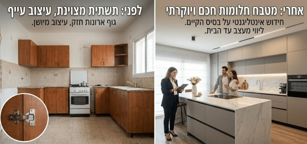 שדרוג המטבח